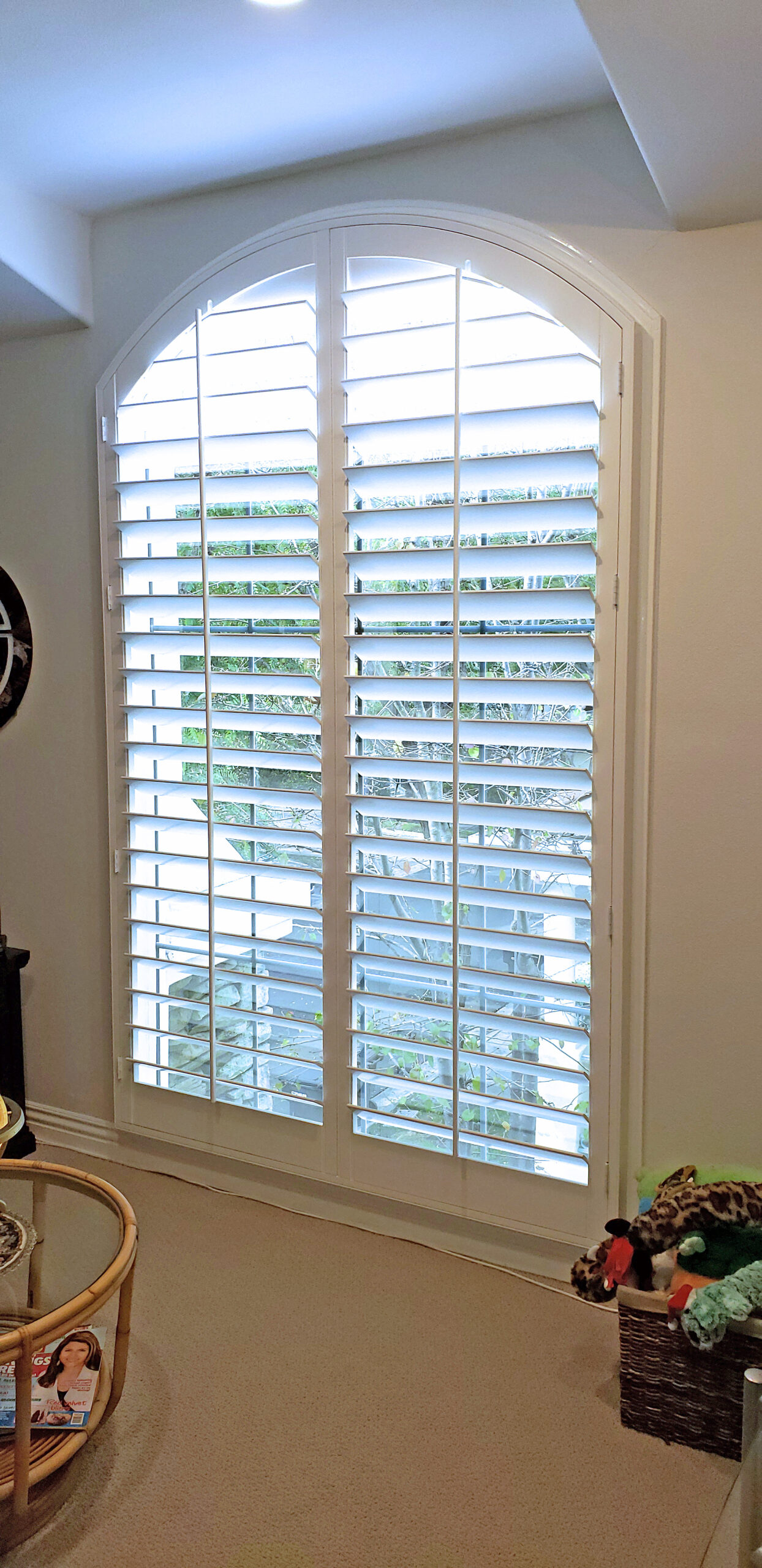 Golden West Arched Window Shutters